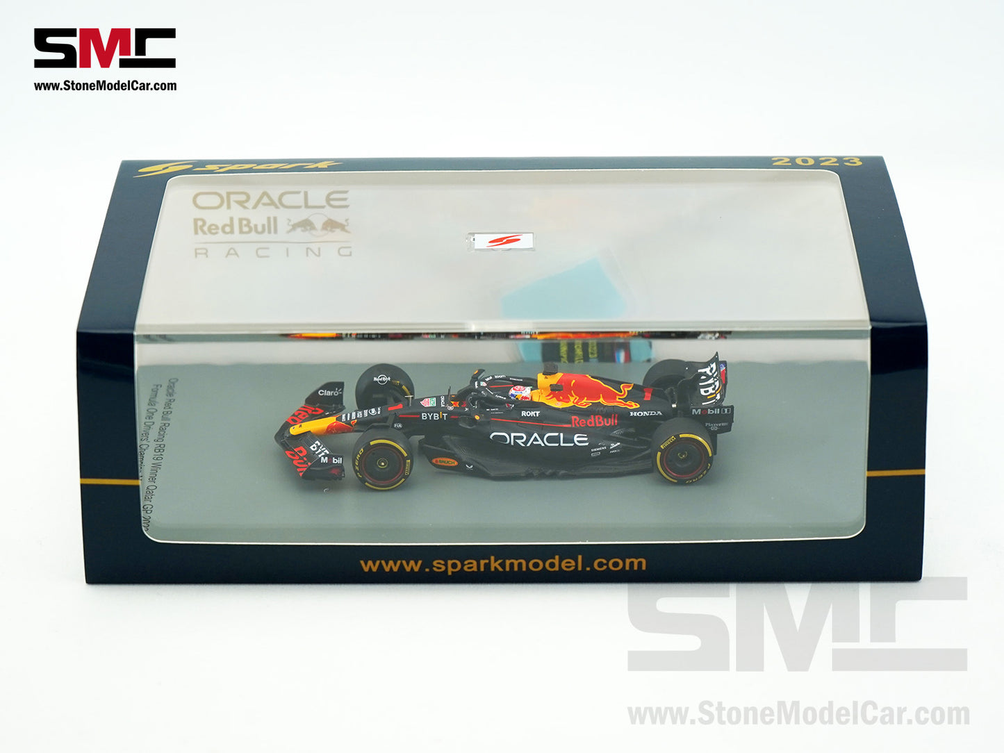Red Bull F1 RB19 #1 Max Verstappen Winner Qatar GP 2023 World Champion Spark 1:43 S8919