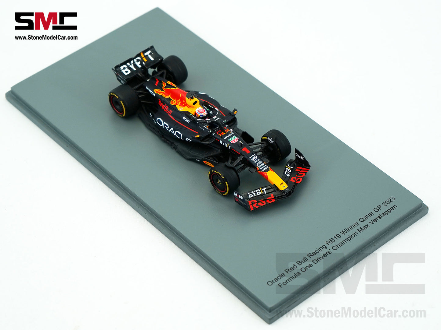 Red Bull F1 RB19 #1 Max Verstappen Winner Qatar GP 2023 World Champion Spark 1:43 S8919