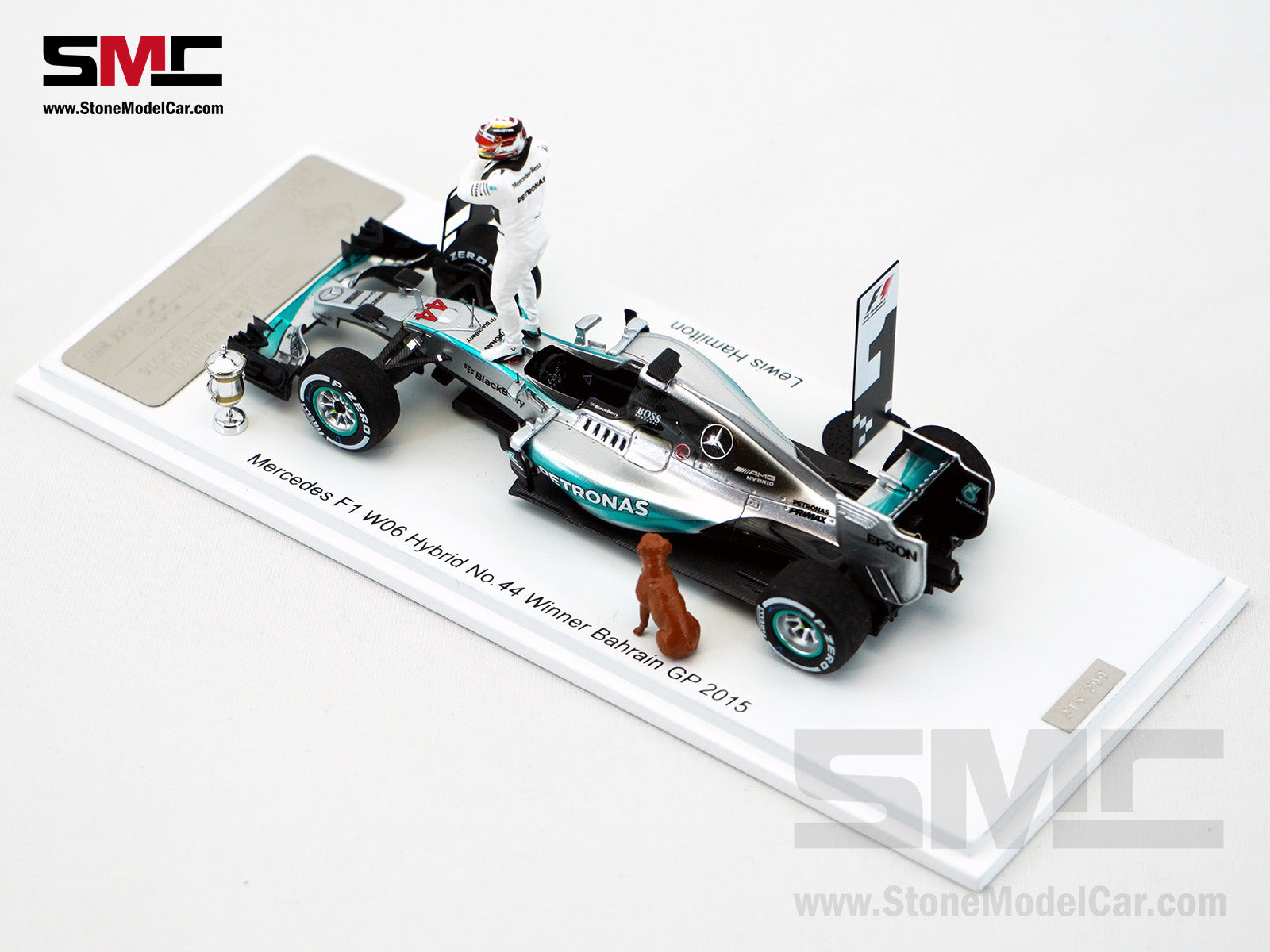 Mercedes F1 W06 #44 Lewis Hamilton Bahrain GP 2015 3x World