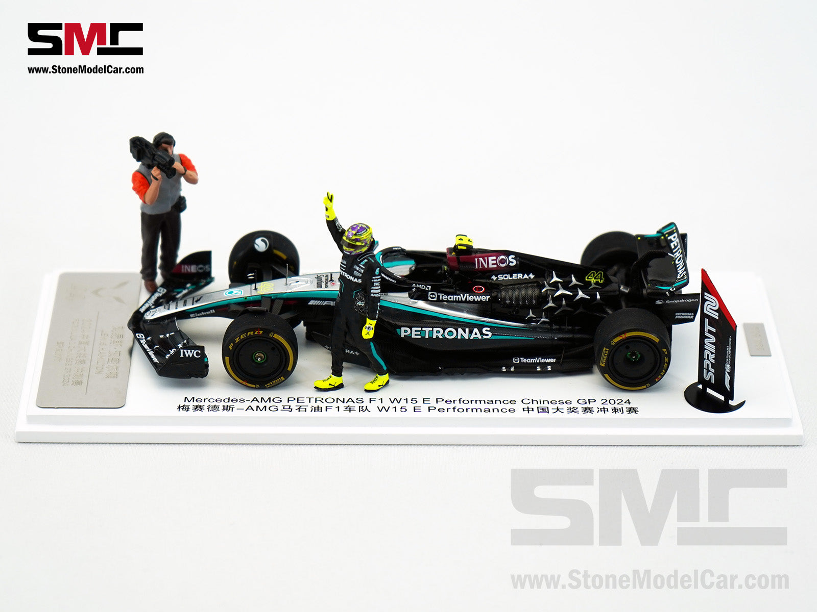 Mercedes F1 W15 #44 Lewis Hamilton Chinese GP 2024 Sprint 2nd