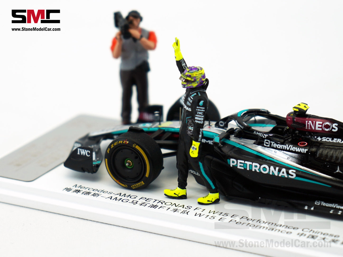 Mercedes F1 W15 #44 Lewis Hamilton Chinese GP 2024 Sprint 2nd Spark 1:43 Special
