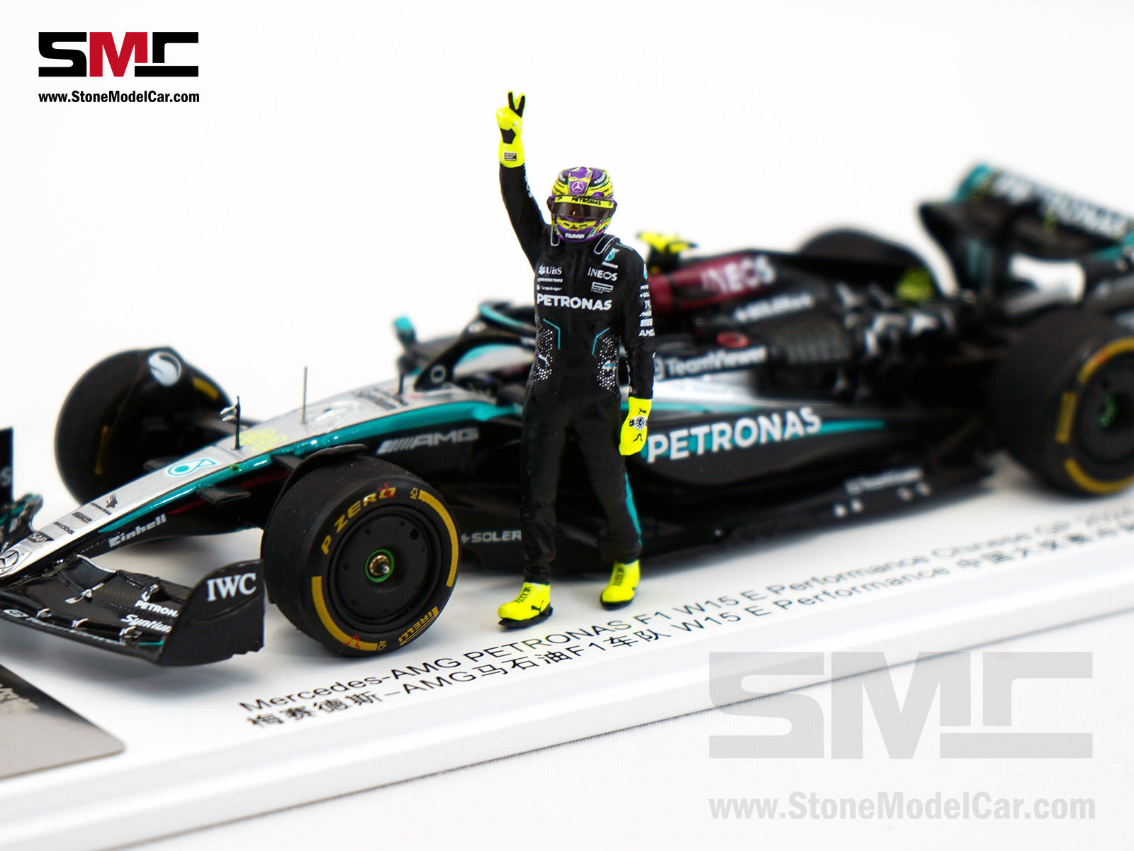 Mercedes F1 W15 #44 Lewis Hamilton Chinese GP 2024 Sprint 2nd