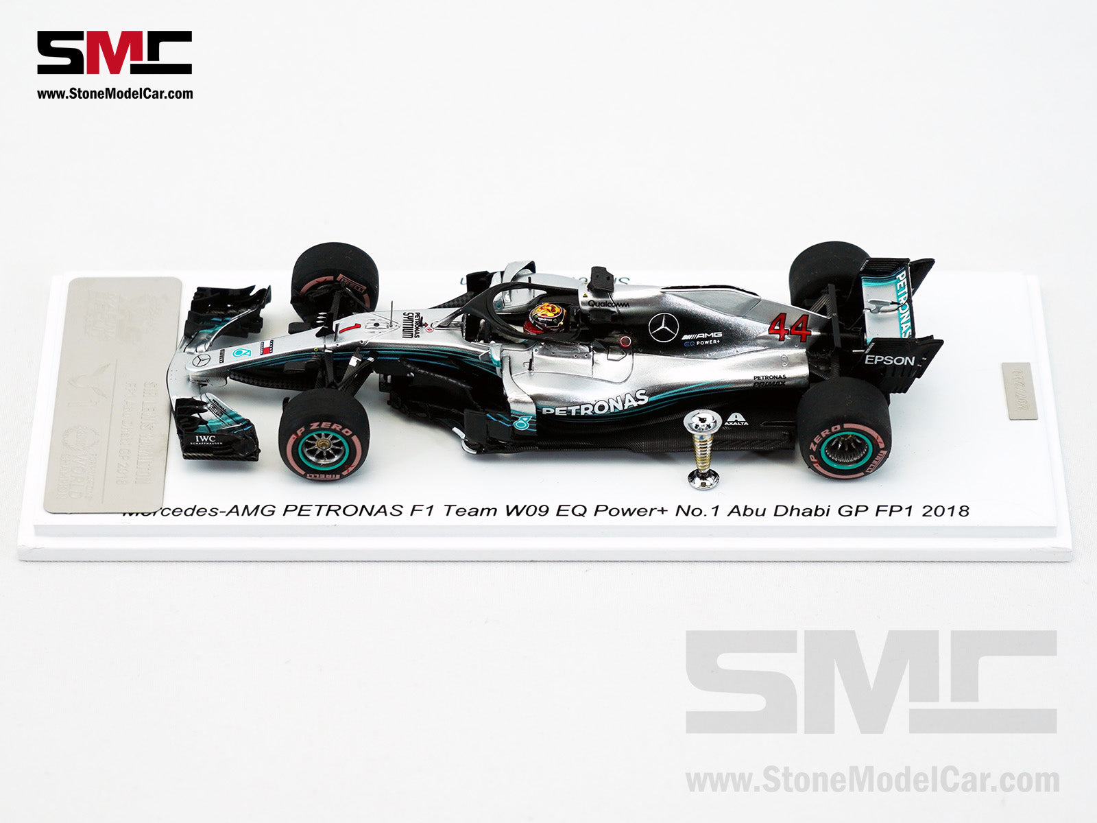 Mercedes F1 W09 #44 Lewis Hamilton Abu Dhabi GP Practice 2018 5x