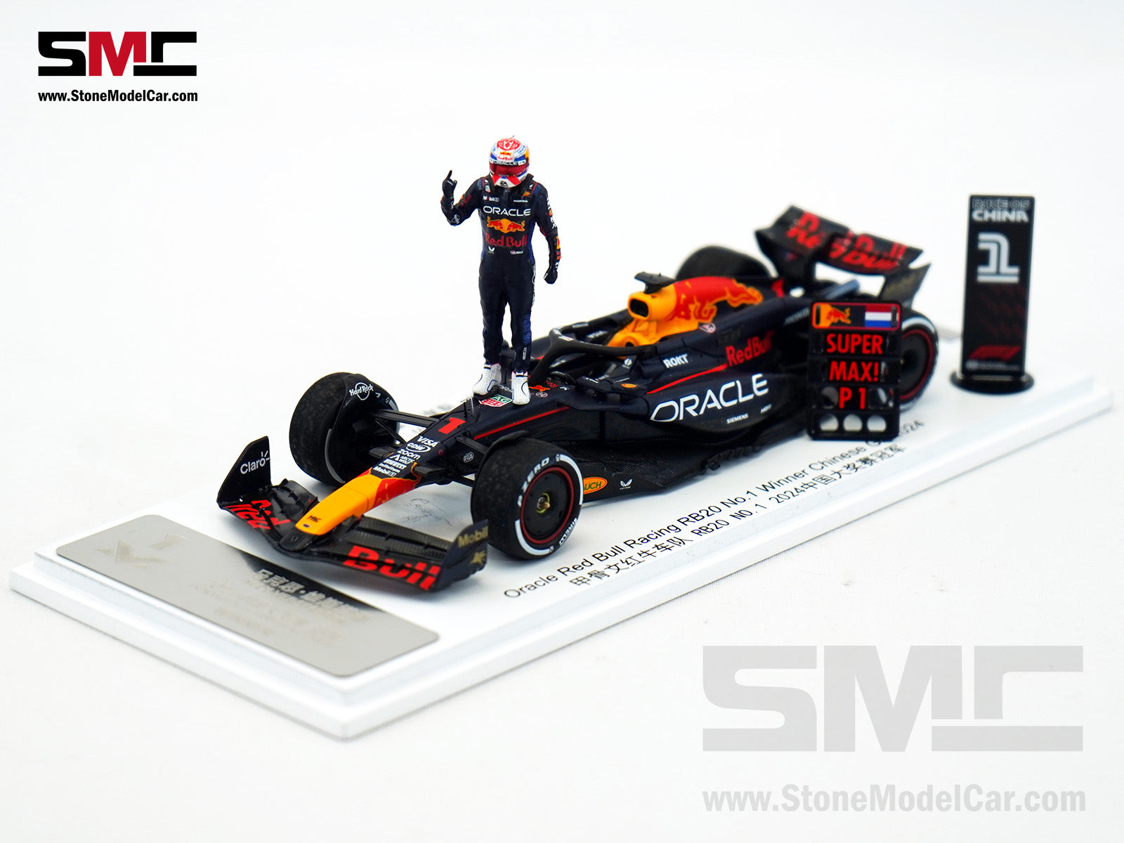 Red Bull F1 RB20 #1 Max Verstappen Chinese GP Winner 2024 World