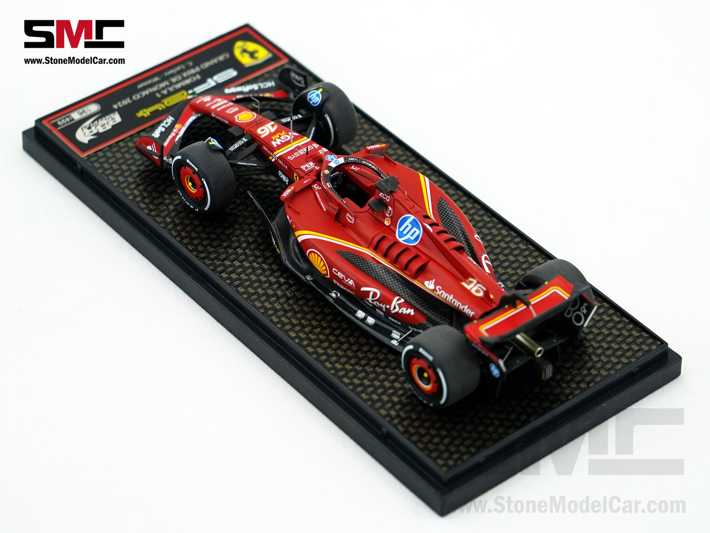 Ferrari F1 SF-24 #16 Charles Leclerc Winner Monaco GP 2024 BBR 1:43 BBRC303A