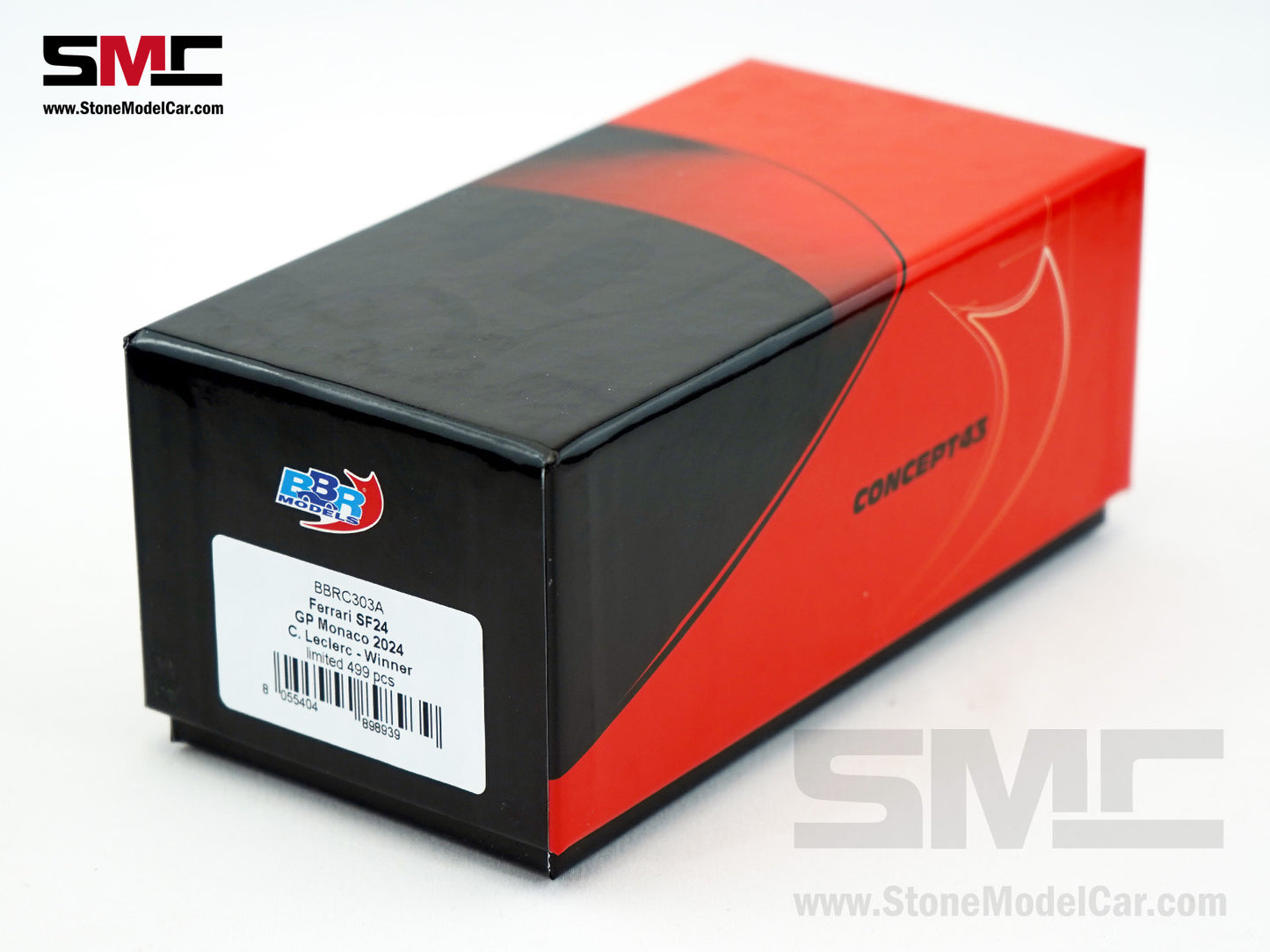 Ferrari F1 SF-24 #16 Charles Leclerc Winner Monaco GP 2024 BBR 1:43 BBRC303A