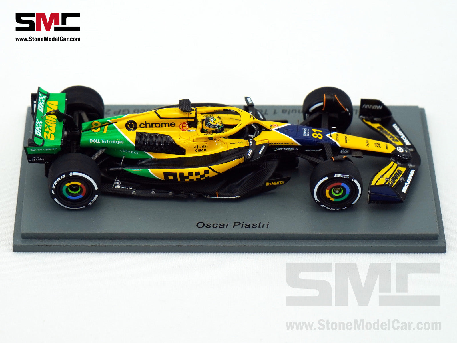 McLaren F1 MCL38 #81 Oscar Piastri 2nd Monaco GP 2024 Special