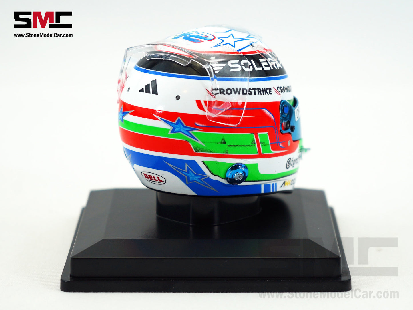 Mercedes F1 W16 #12 Kimi Antonelli Australian GP 2025 1st Career Point Spark 1:5 Miniature Helmet