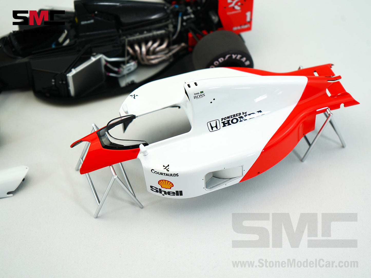 Mclaren F1 MP4/6 #1 Ayrton Senna 1991 World Champion Full Open 1:18 AUTOart 89150