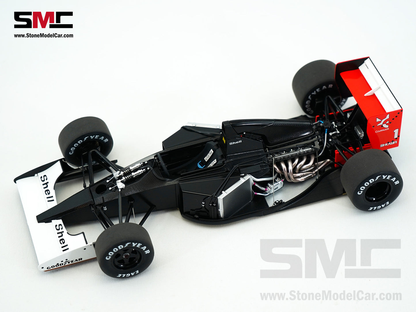 Mclaren F1 MP4/6 #1 Ayrton Senna 1991 World Champion Full Open 1:18 AUTOart 89150