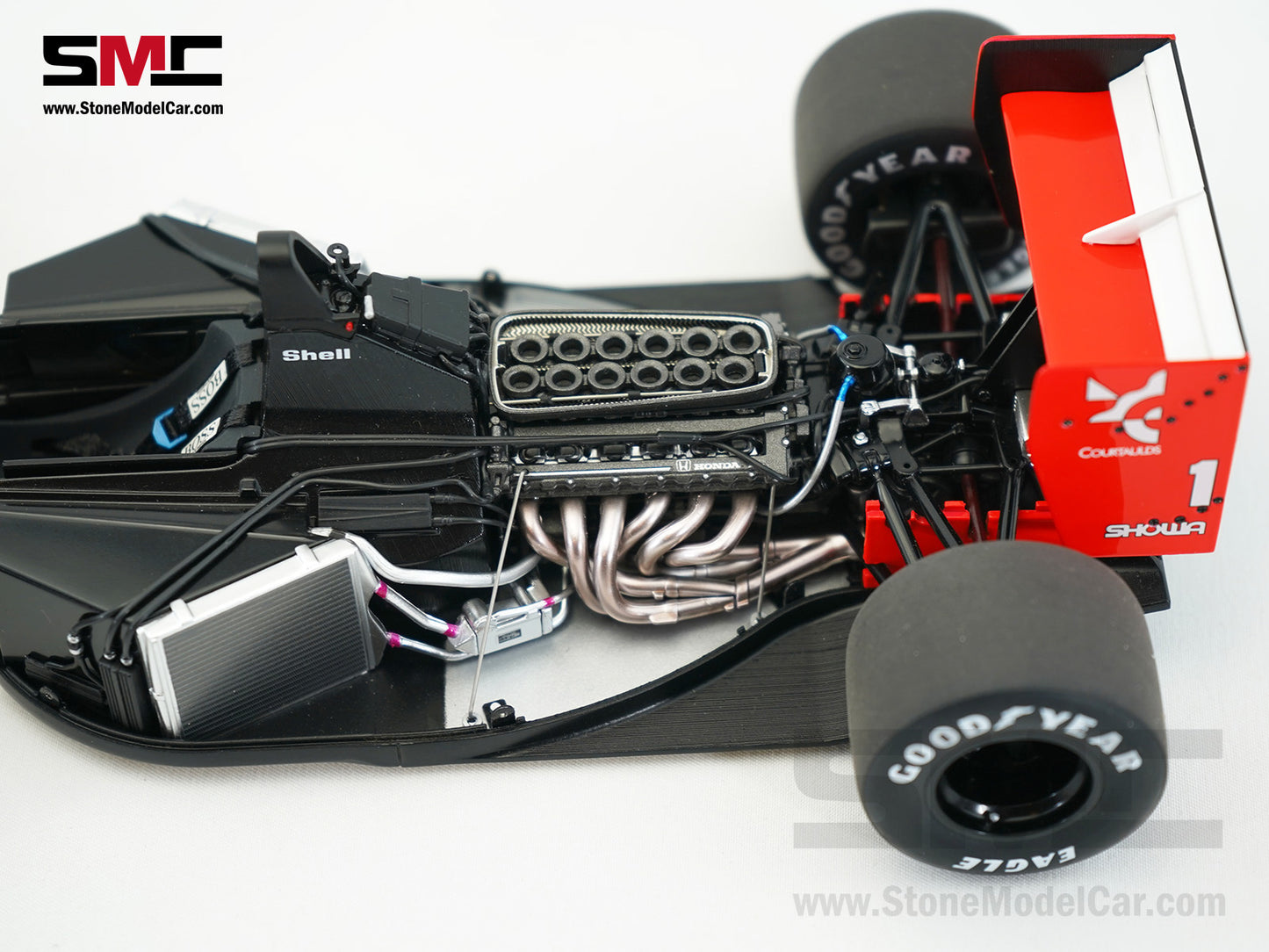 Mclaren F1 MP4/6 #1 Ayrton Senna 1991 World Champion Full Open 1:18 AUTOart 89150