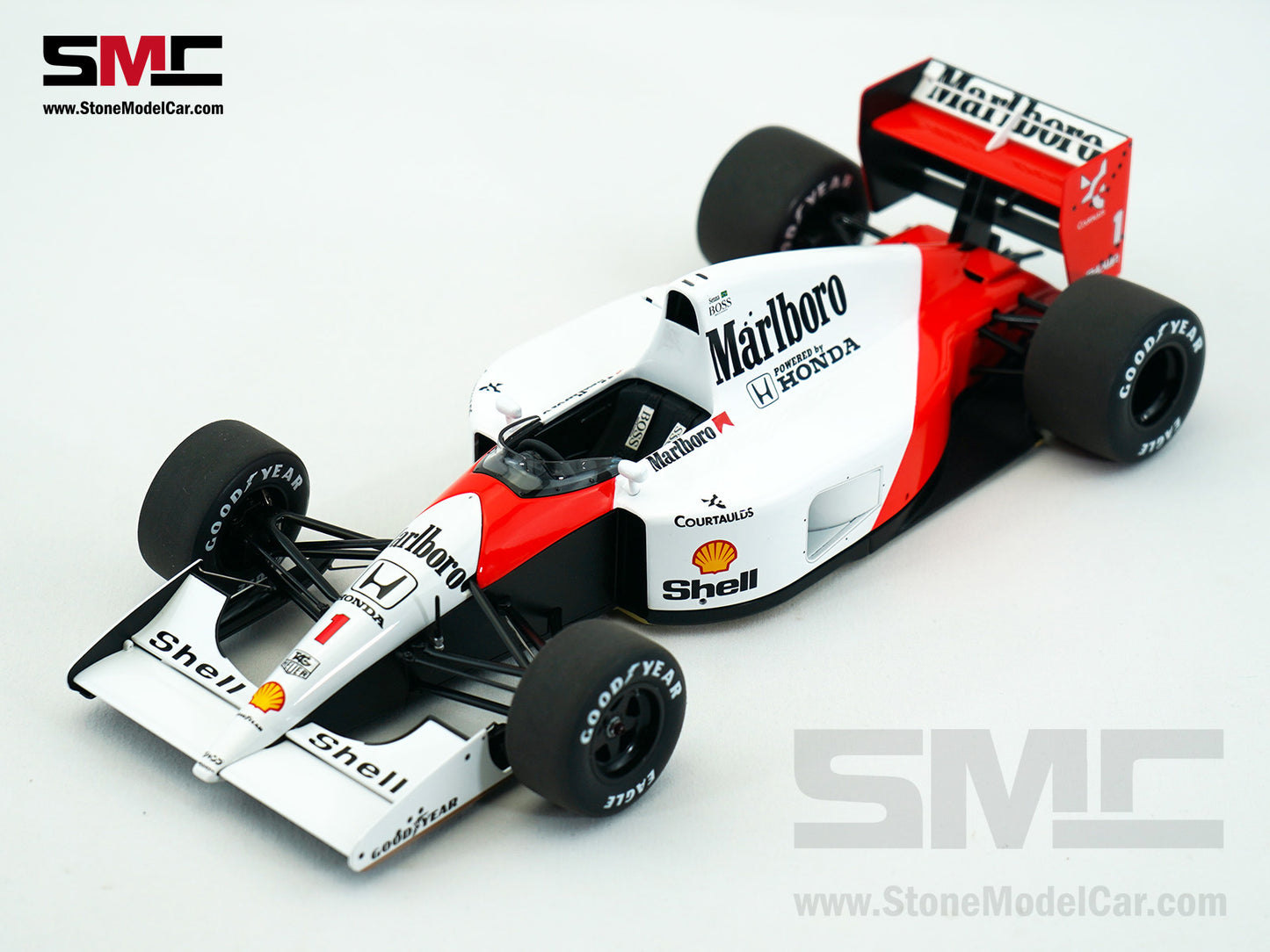 Mclaren F1 MP4/6 #1 Ayrton Senna 1991 World Champion Full Open 1:18 AUTOart w/ Decal