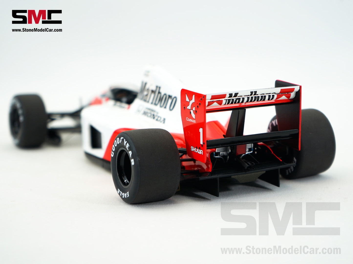 Mclaren F1 MP4/6 #1 Ayrton Senna 1991 World Champion Full Open 1:18 AUTOart w/ Decal