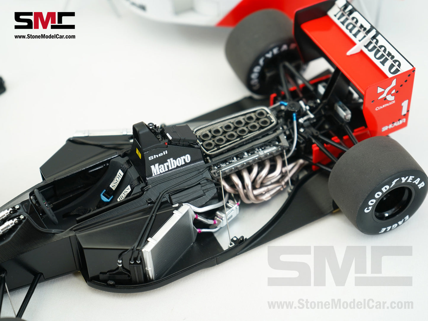 Mclaren F1 MP4/6 #1 Ayrton Senna 1991 World Champion Full Open 1:18 AUTOart w/ Decal
