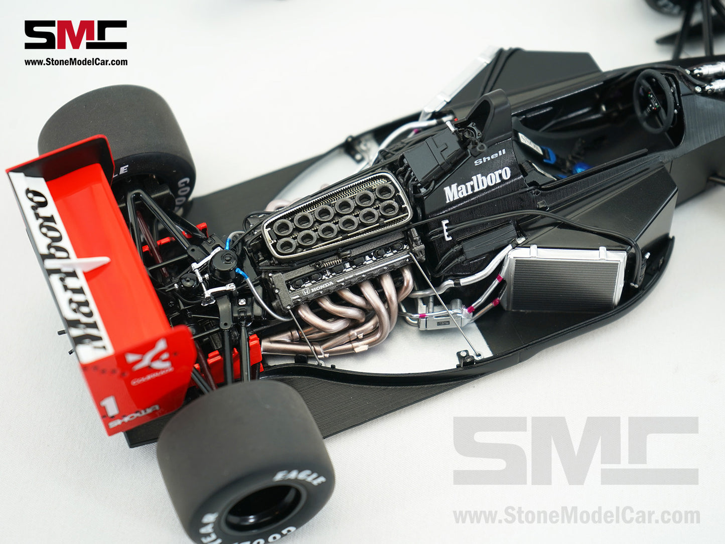 Mclaren F1 MP4/6 #1 Ayrton Senna 1991 World Champion Full Open 1:18 AUTOart w/ Decal