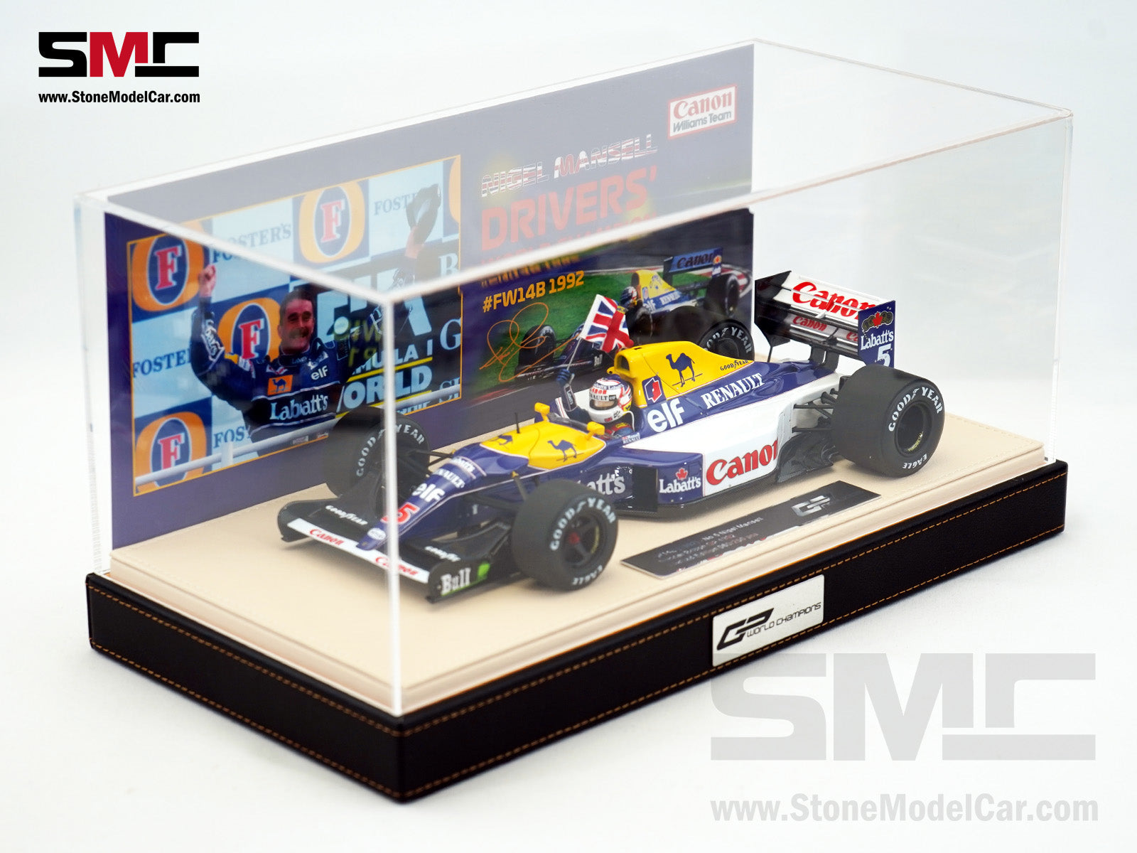 Williams F1 FW14B #5 Nigel Mansell British GP 1992 World Champion