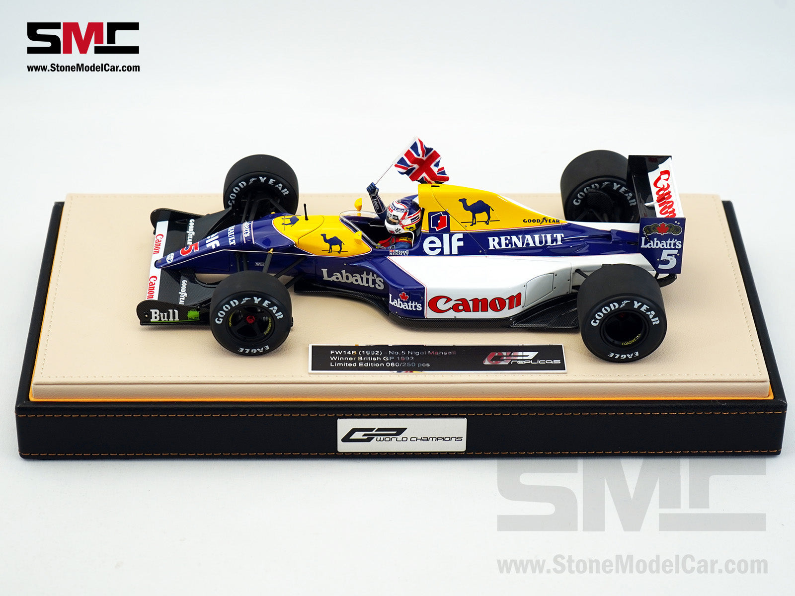 Williams F1 FW14B #5 Nigel Mansell British GP 1992 World Champion