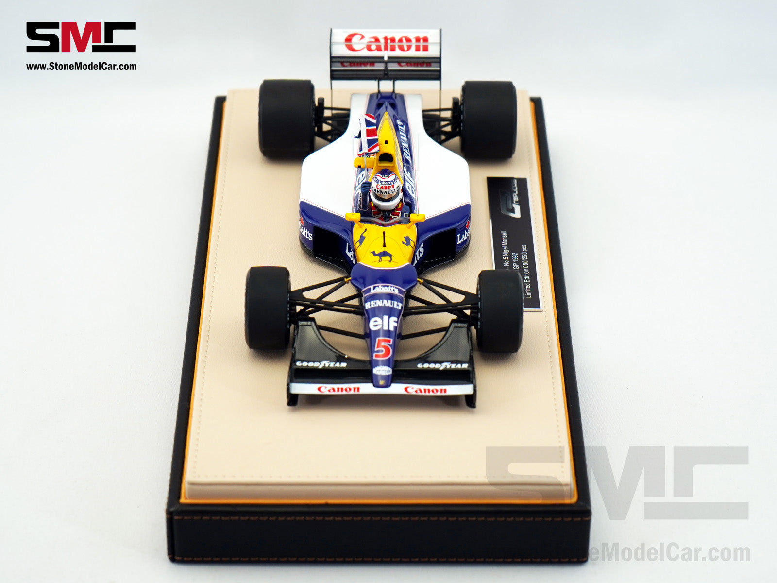 Williams F1 FW14B #5 Nigel Mansell British GP 1992 World Champion