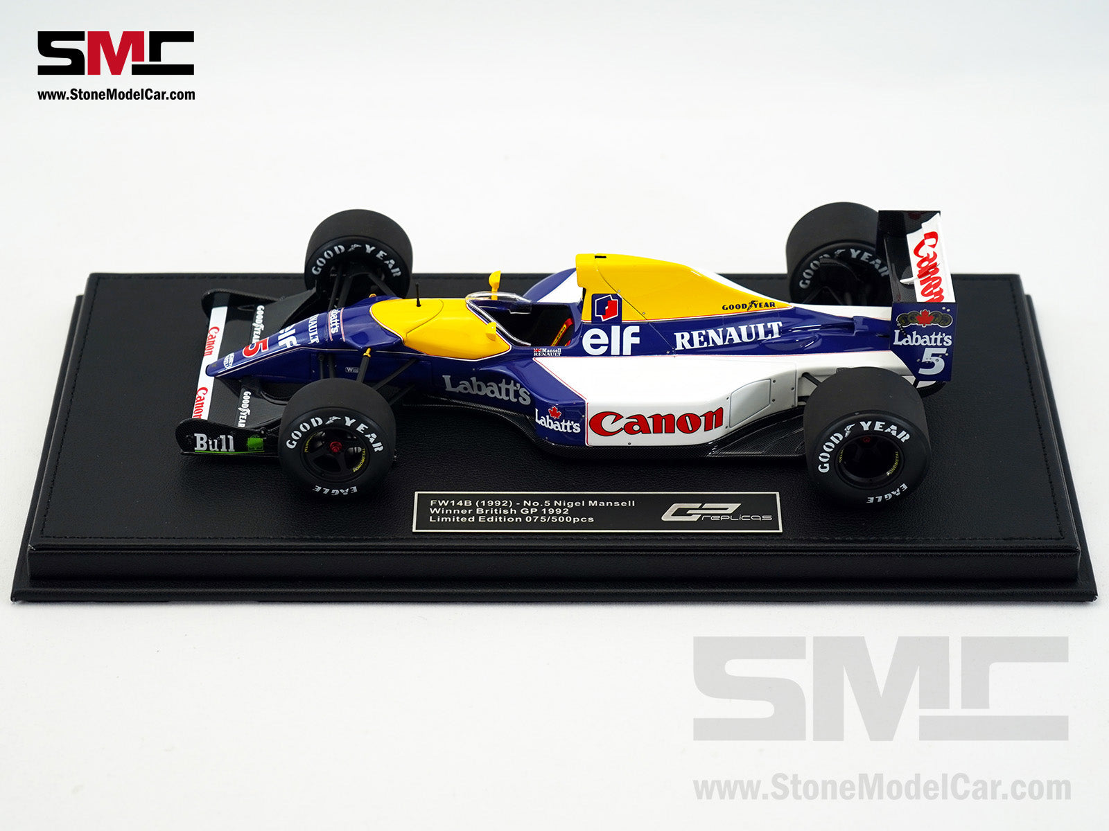 Williams F1 FW14B #5 Nigel Mansell British GP 1992 World Champion