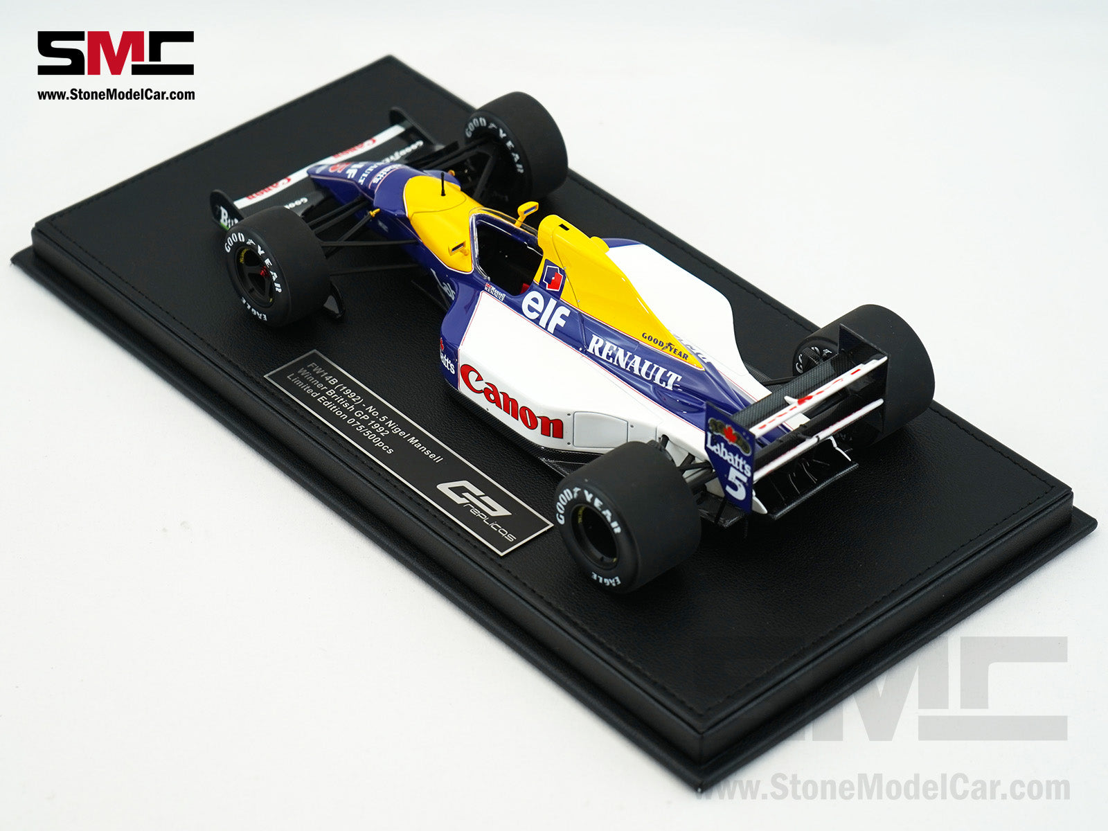 Williams F1 FW14B #5 Nigel Mansell British GP 1992 World Champion