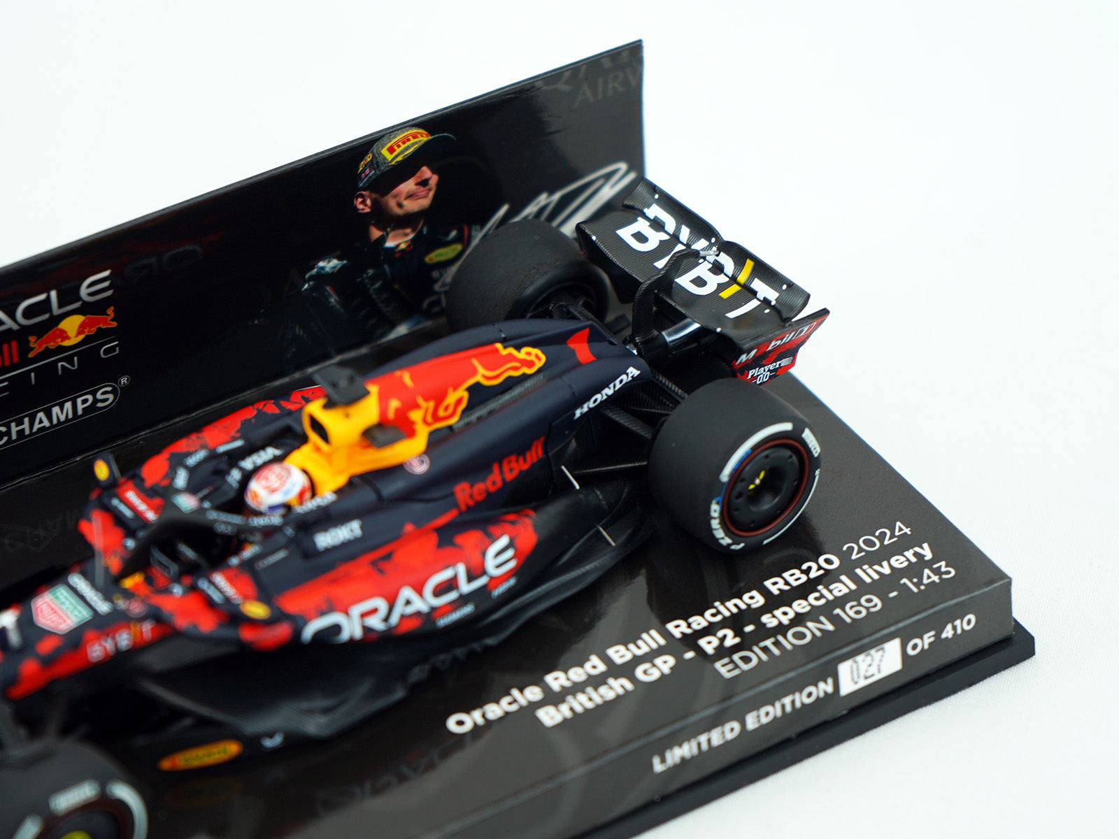 Red Bull F1 RB20 #1 Max Verstappen British GP Special Livery 2024