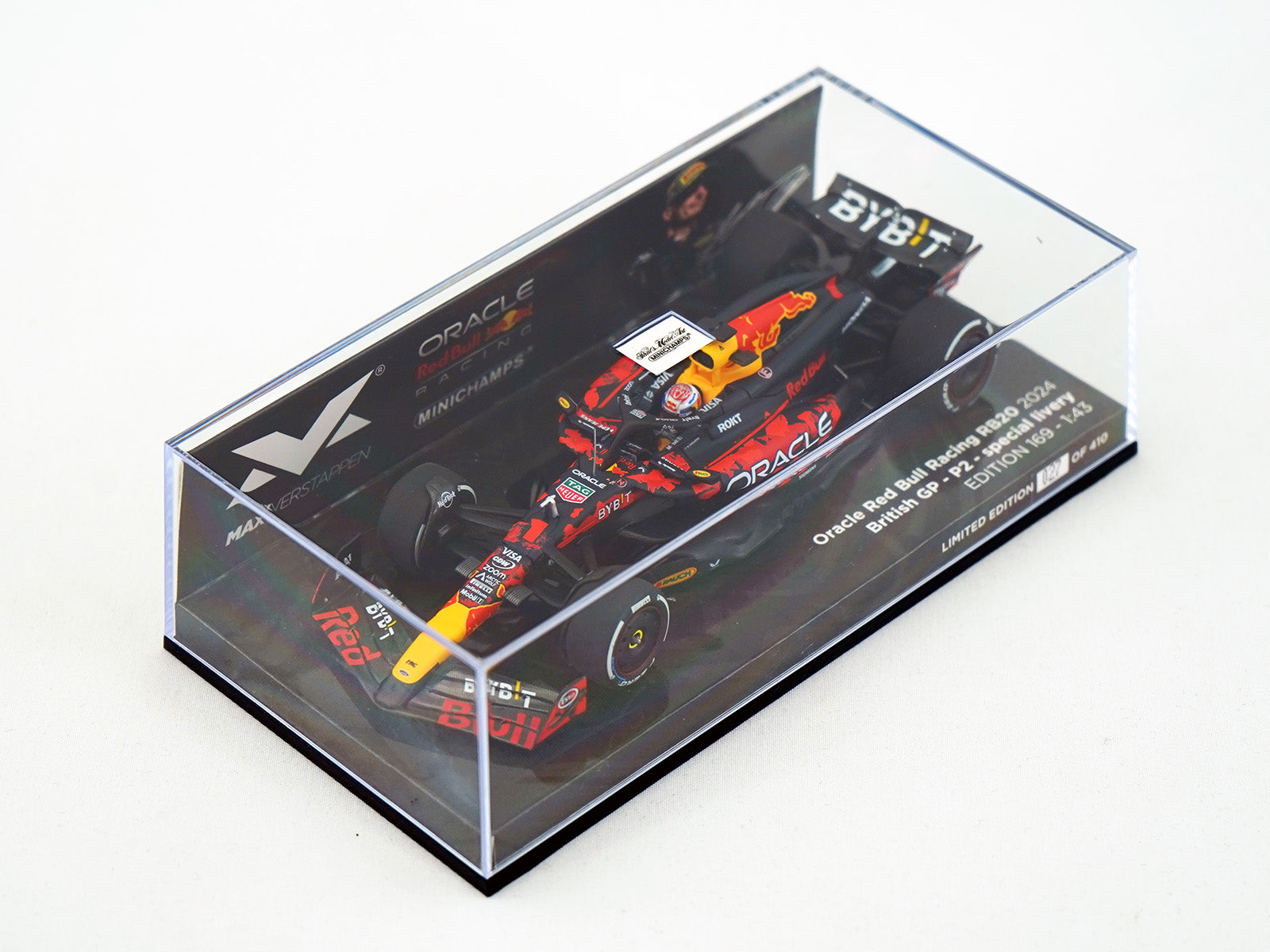Red Bull F1 RB20 #1 Max Verstappen British GP Special Livery 2024