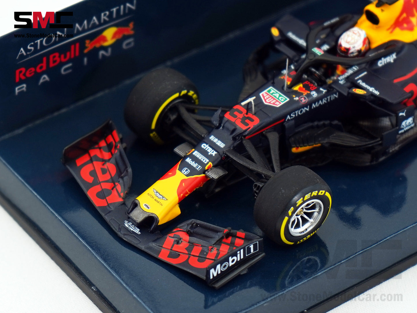 Red Bull Aston Martin F1 RB15 #33 Max Verstappen Winner Brazil GP 2019 1:43 MINICHAMPS