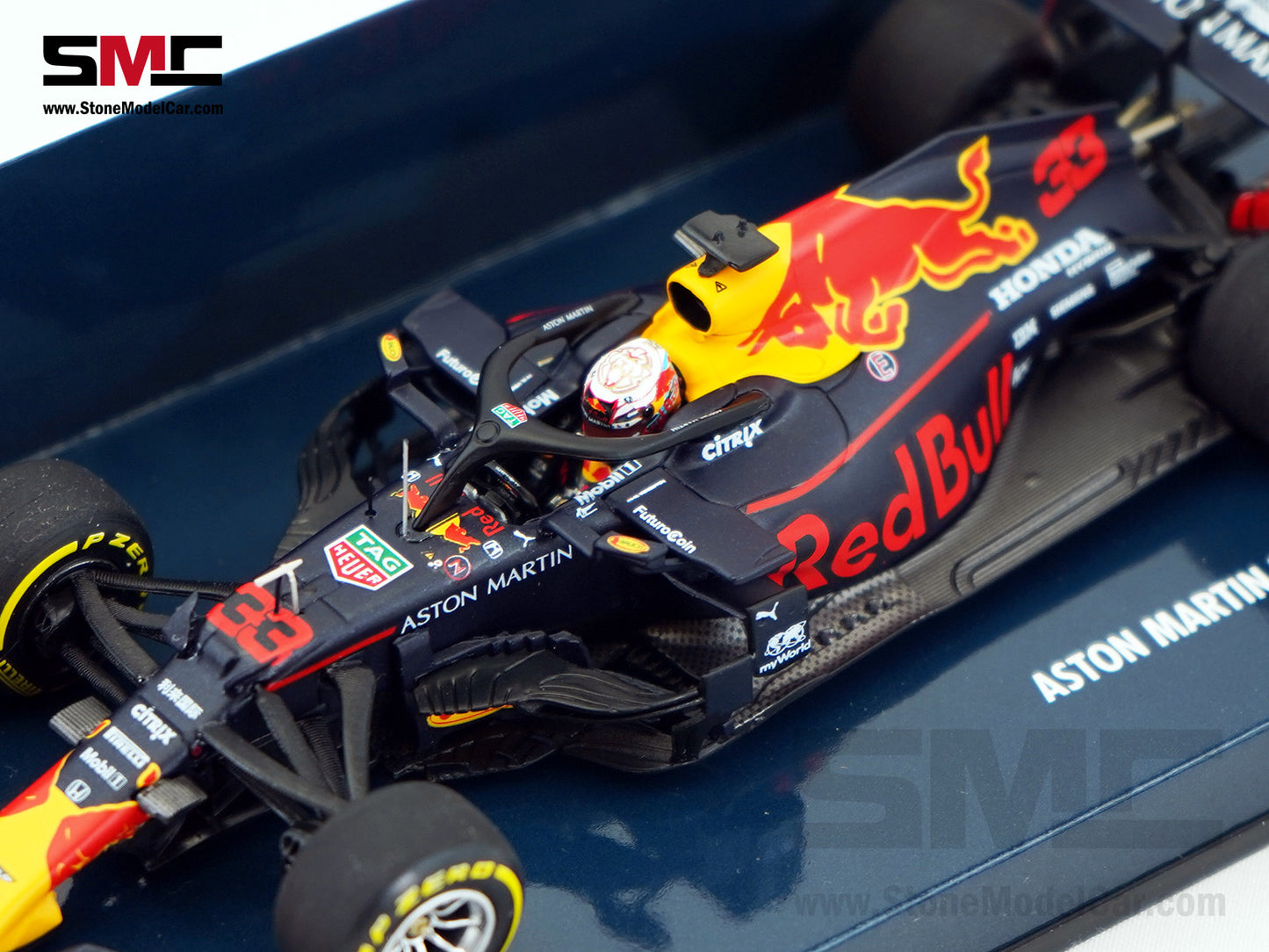 Red Bull Aston Martin F1 RB15 #33 Max Verstappen Winner Brazil GP 2019 1:43 MINICHAMPS