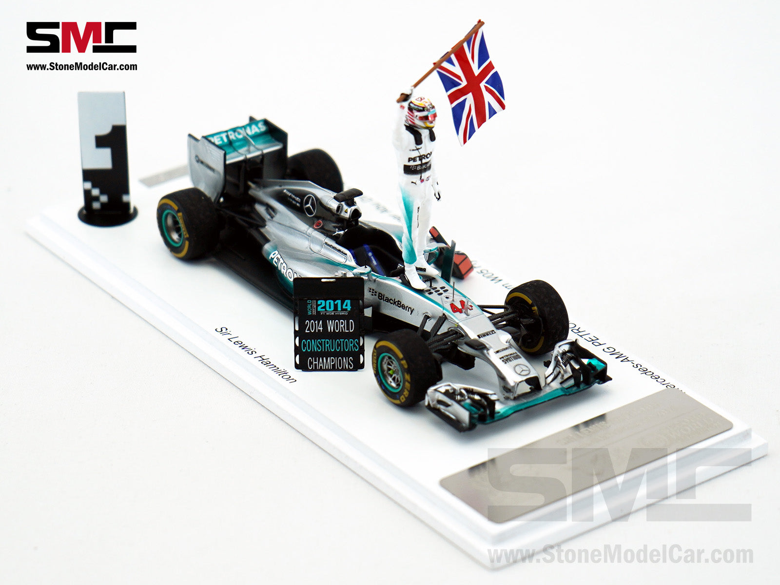 Mercedes F1 W05 #44 Lewis Hamilton Abu Dhabi GP 2014 World