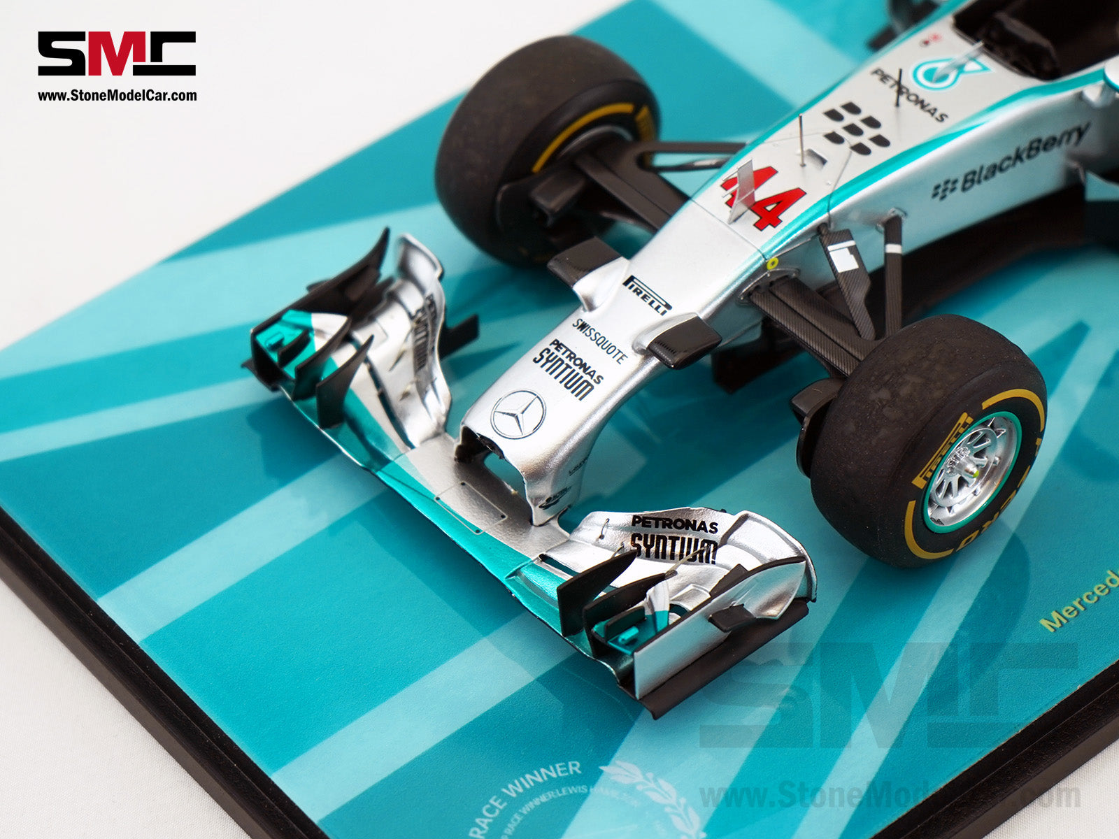 Mercedes F1 W05 #44 Lewis Hamilton Abu Dhabi GP 2014 2x World