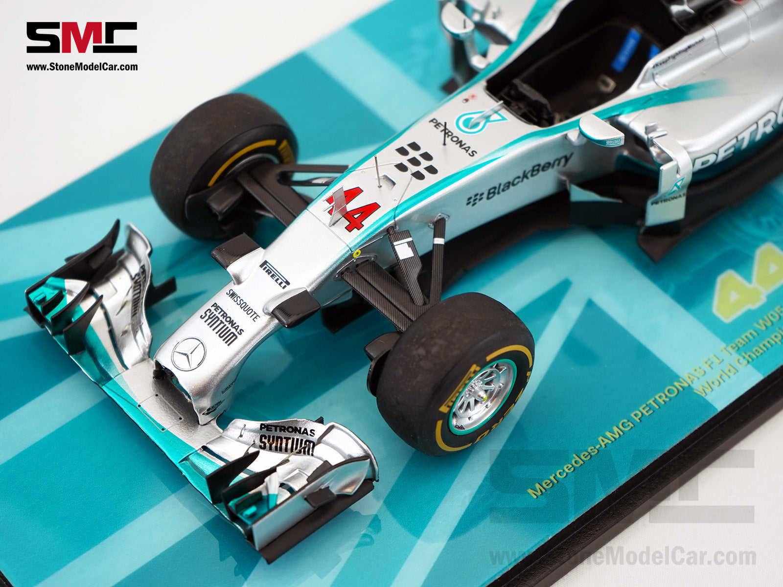 Mercedes F1 W05 #44 Lewis Hamilton Abu Dhabi GP 2014 2x World