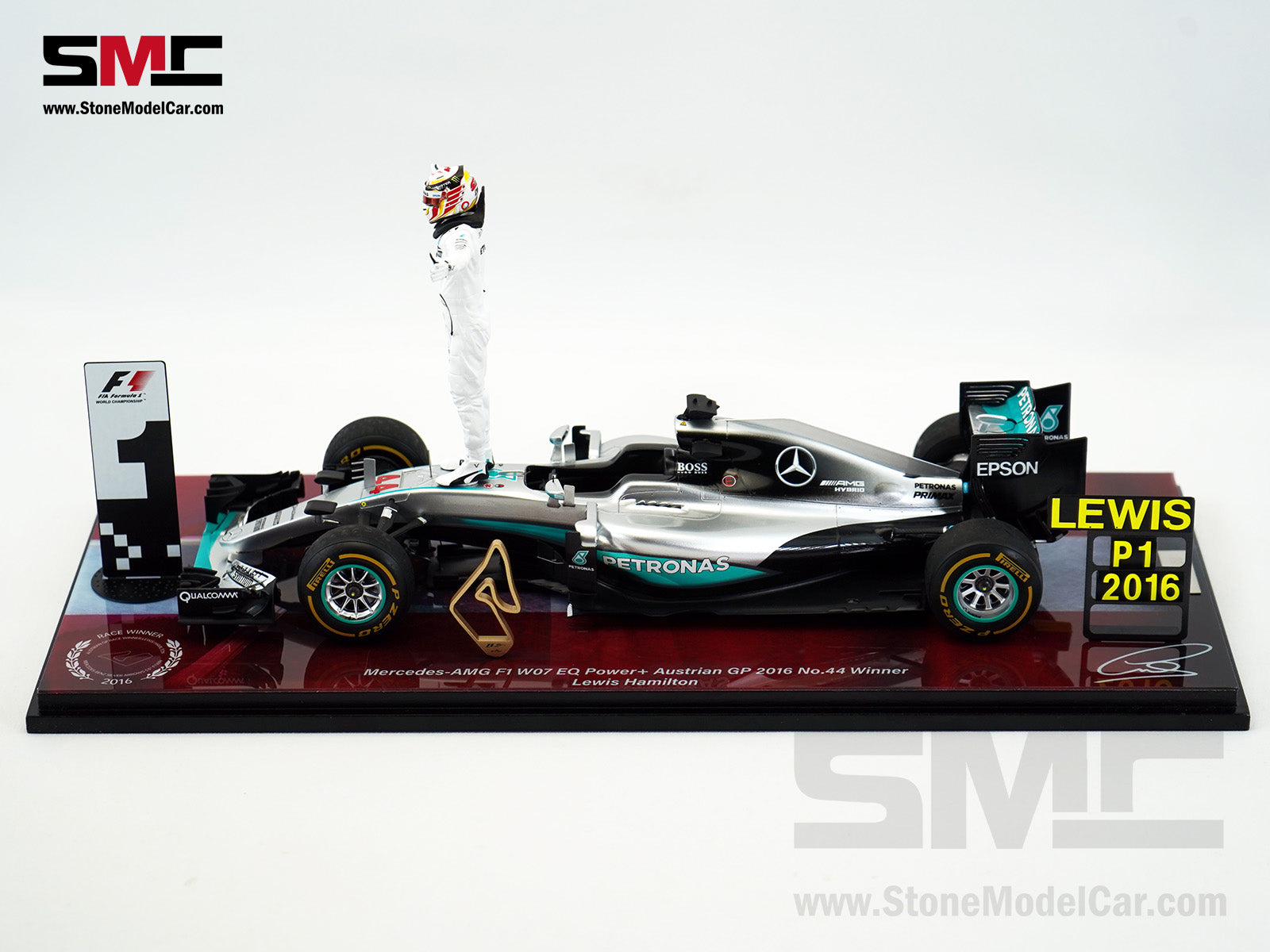 Mercedes F1 W07 #44 Lewis Hamilton Austrian GP 2016 Winner 7x