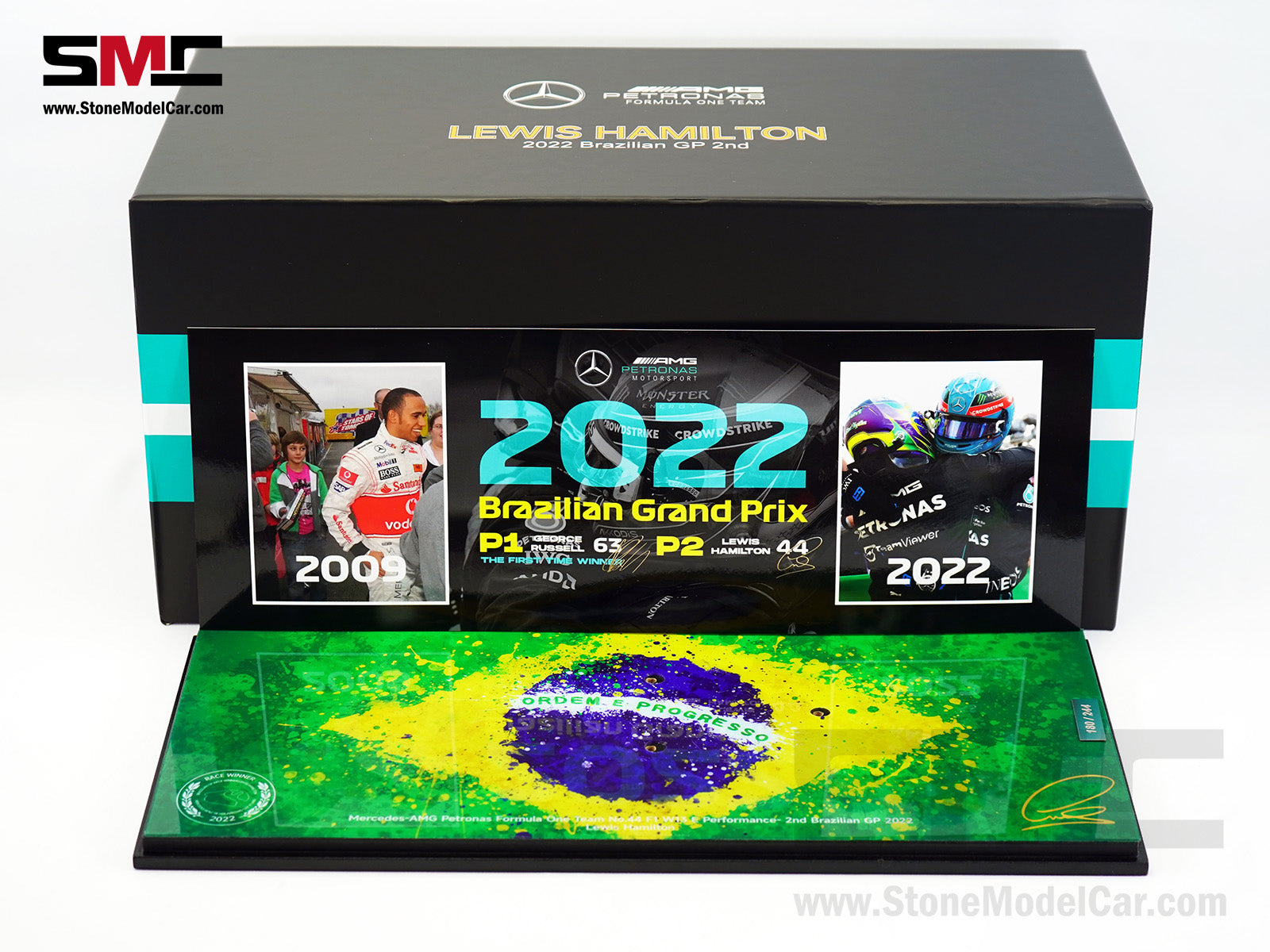 Mercedes F1 W13 #44 7x World Champion Lewis Hamilton Brazil GP