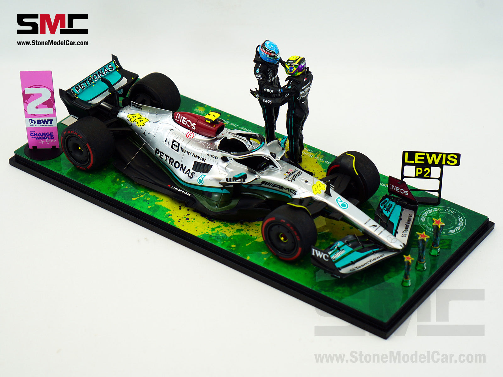 スパーク メルセデスW13 #44 バーレーン3位 2022 スパーク メルセデスW13 #44 バーレーン3位 2022 Mercedes F1 W13 #44