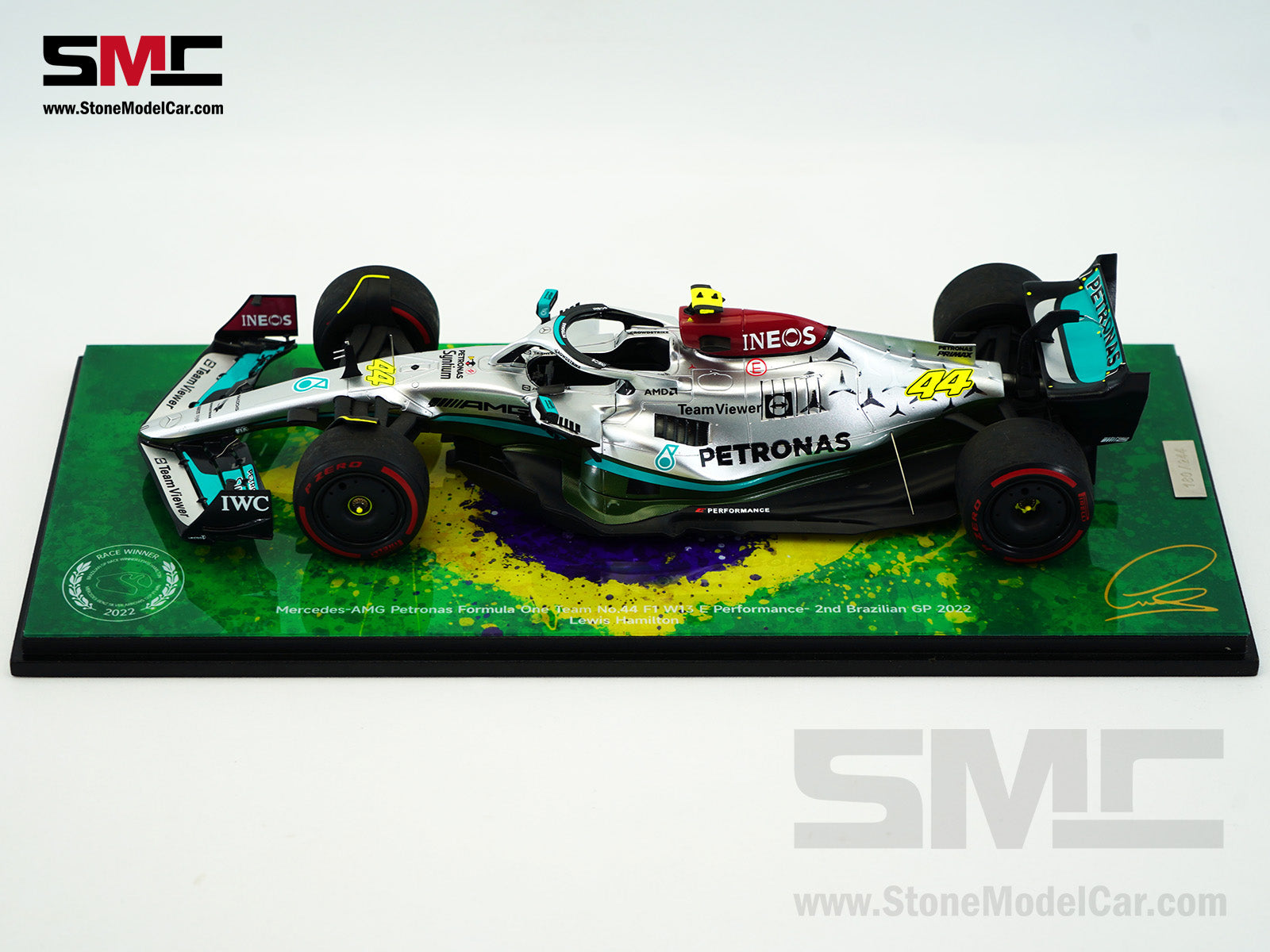 Mercedes F1 W13 #44 7x World Champion Lewis Hamilton Brazil GP