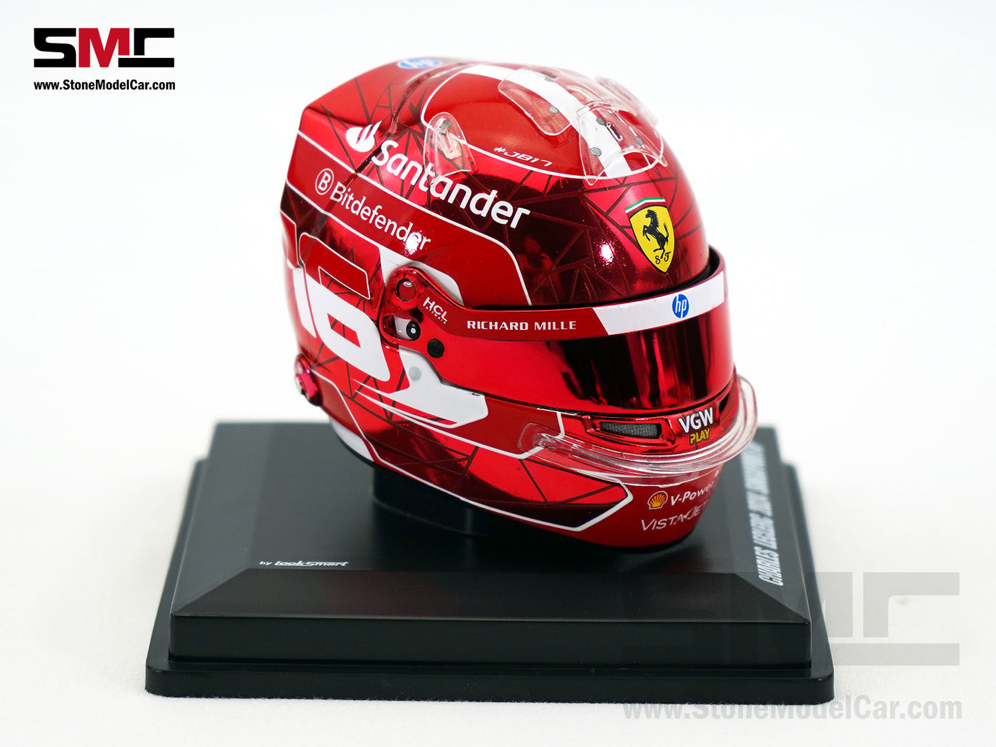 Ferrari F1 SF-24 #16 Charles Leclerc Singapore GP 2024 Looksmart 1:5 Helmet