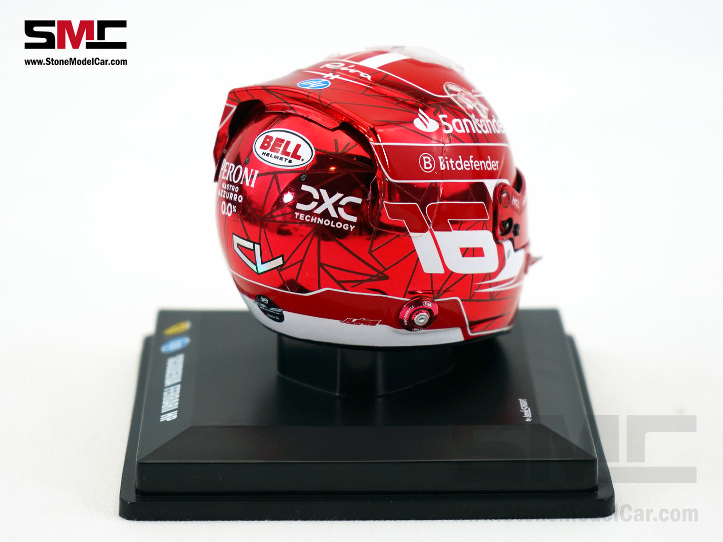 Ferrari F1 SF-24 #16 Charles Leclerc Singapore GP 2024 Looksmart 1:5 Helmet