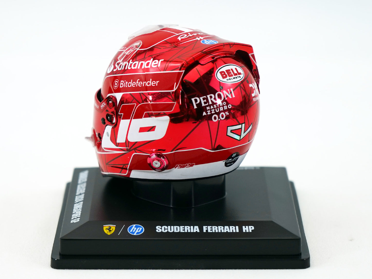 Ferrari F1 SF-24 #16 Charles Leclerc Singapore GP 2024 Looksmart 1:5 Helmet