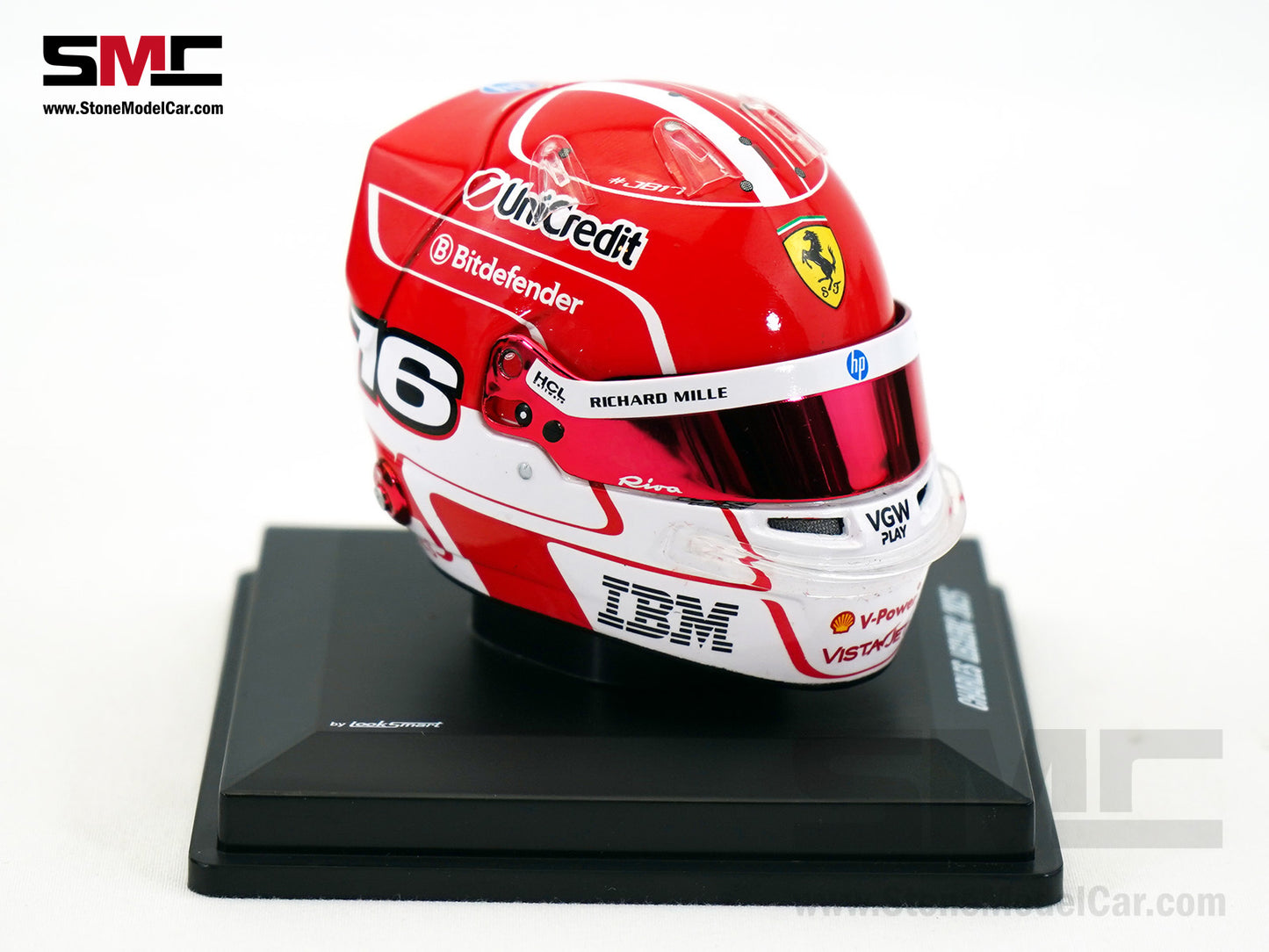 Ferrari HP F1 SF-25 #16 Charles Leclerc Season 2025 Looksamrt 1:5 BELL Helmet