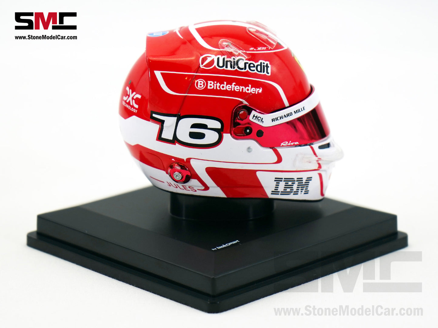 Ferrari HP F1 SF-25 #16 Charles Leclerc Season 2025 Looksamrt 1:5 BELL Helmet