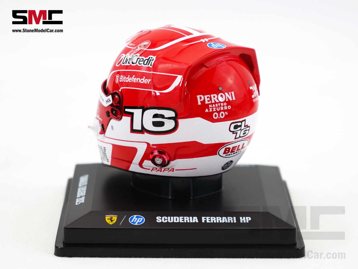 Ferrari HP F1 SF-25 #16 Charles Leclerc Season 2025 Looksamrt 1:5 BELL Helmet