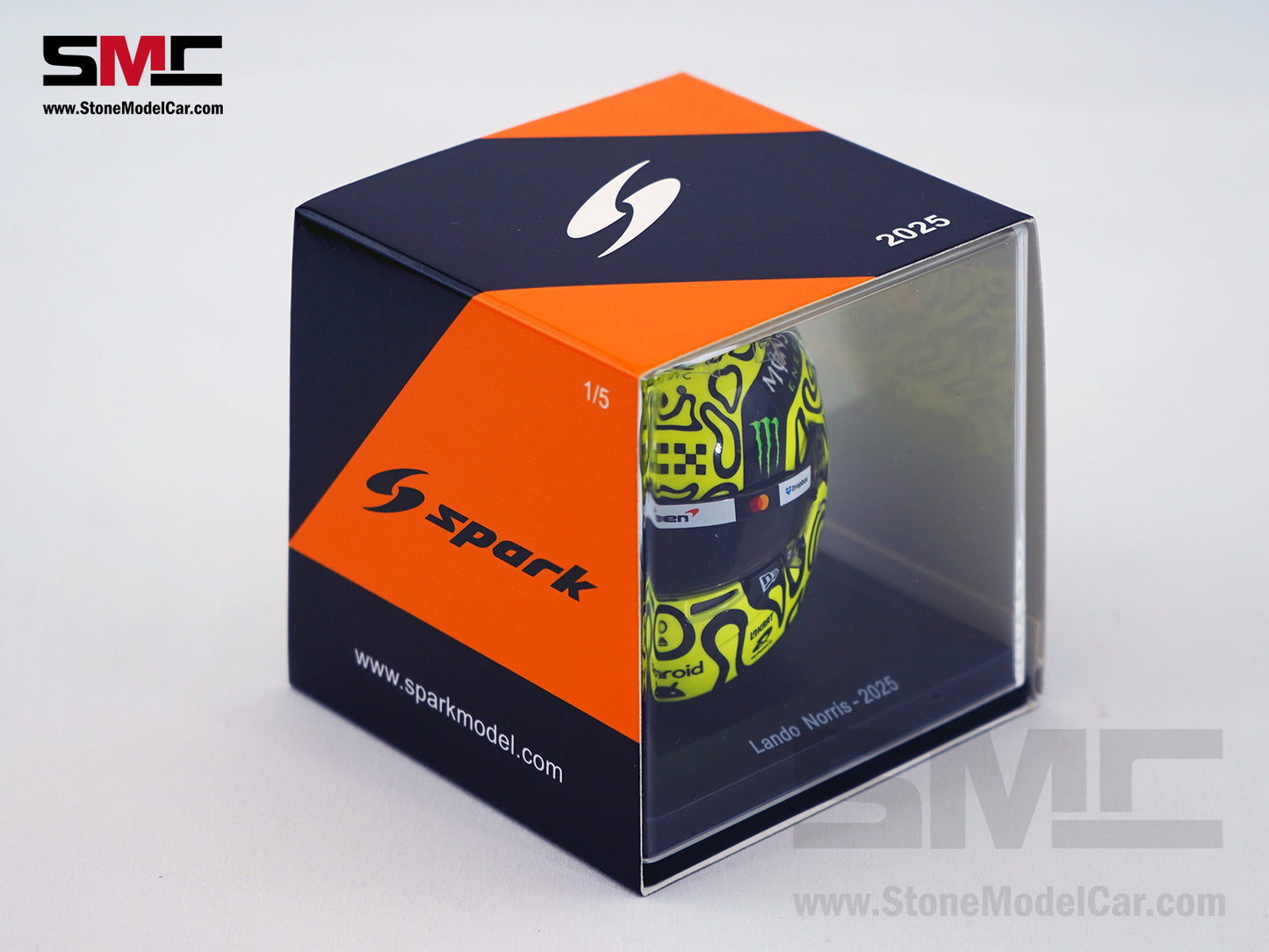 McLaren F1 MCL39 #4 Lando Norris Season 2025 Australia GP Winner Spark 1:5 Helmet
