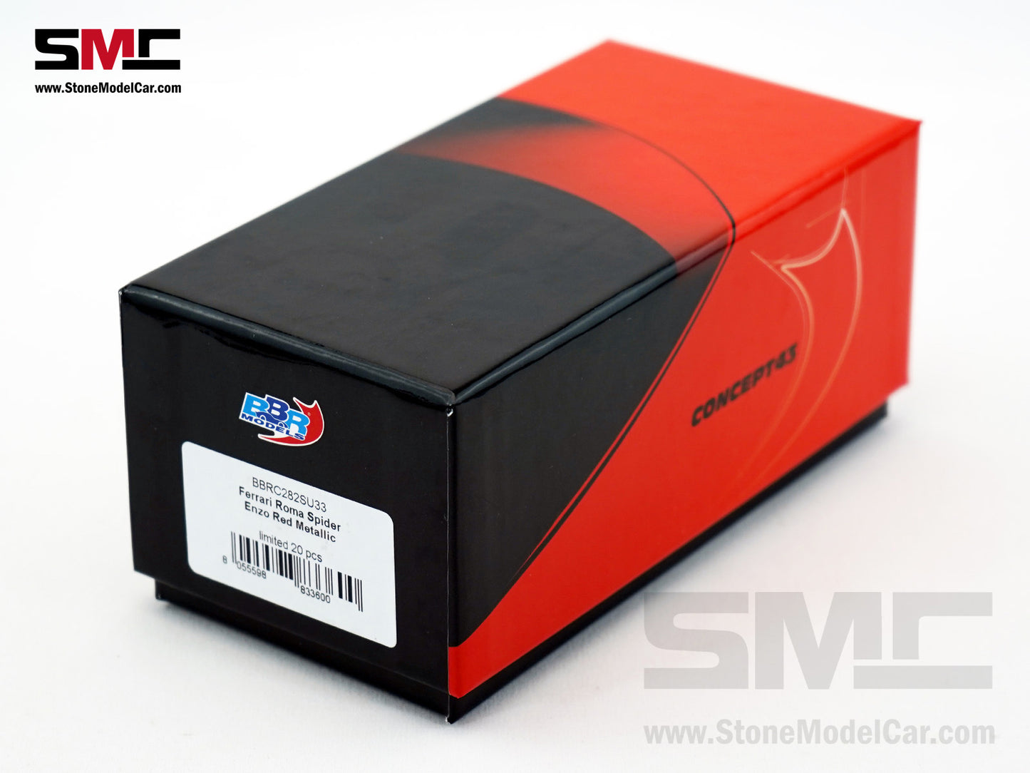 Ferrari Roma Spider Open Roof - Rosso Enzo Red Metallic BBR 1:43 BBRC282SU33