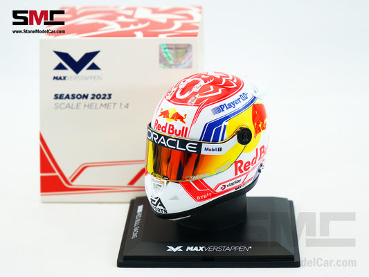 Red Bull F1 RB19 #1 Max Verstappen Season 2023 Schuberth 1:4 Miniature Helmet