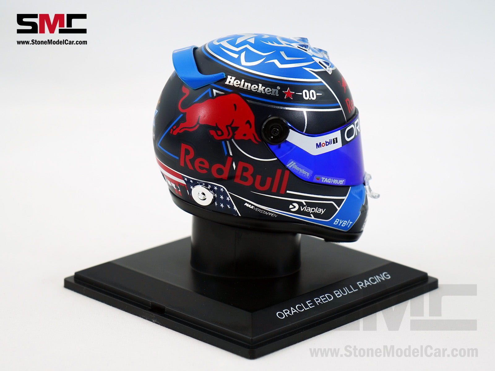 Red Bull F1 RB20 #1 Max Verstappen Las Vegas 2024 Schuberth 1:4
