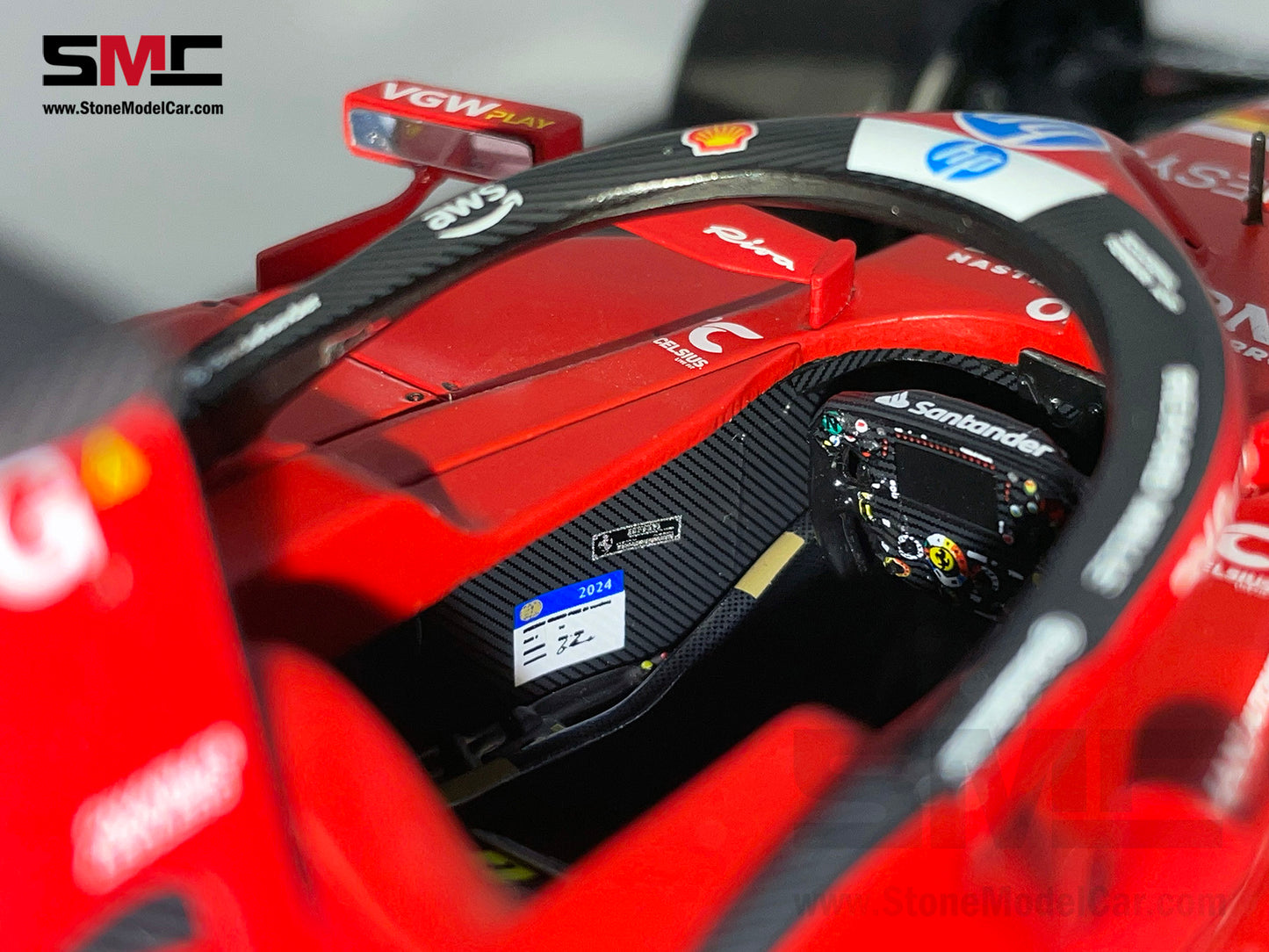 Ferrari F1 SF-24 #16 Charles Leclerc Winner Monaco GP 2024 BBR 1:18 Special Edition
