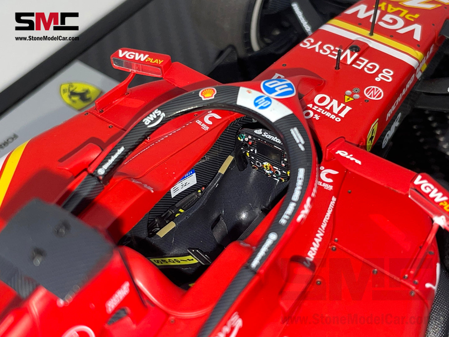 Ferrari F1 SF-24 #16 Charles Leclerc Winner Monaco GP 2024 BBR 1:18 Special Edition