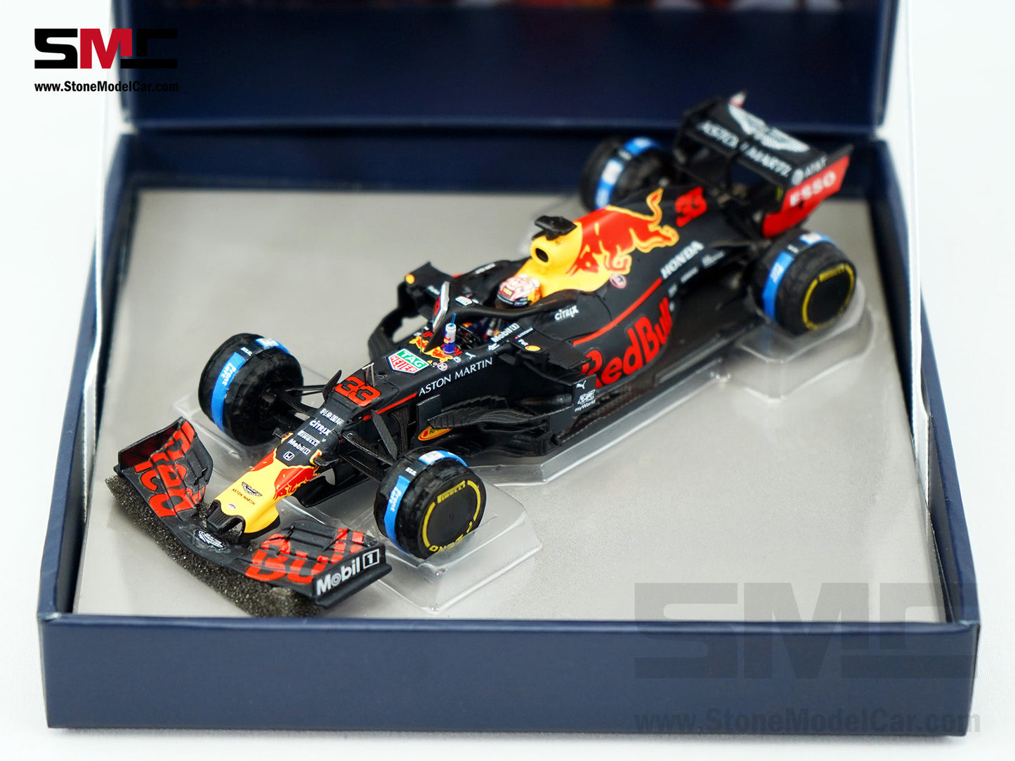 Red Bull F1 RB15 #33 Max Verstappen Hungary GP 2019 1st Career Pole Spark 1:43 Special Edition