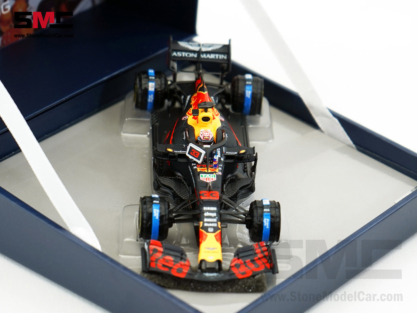 Red Bull F1 RB15 #33 Max Verstappen Hungary GP 2019 1st Career Pole Spark 1:43 Special Edition