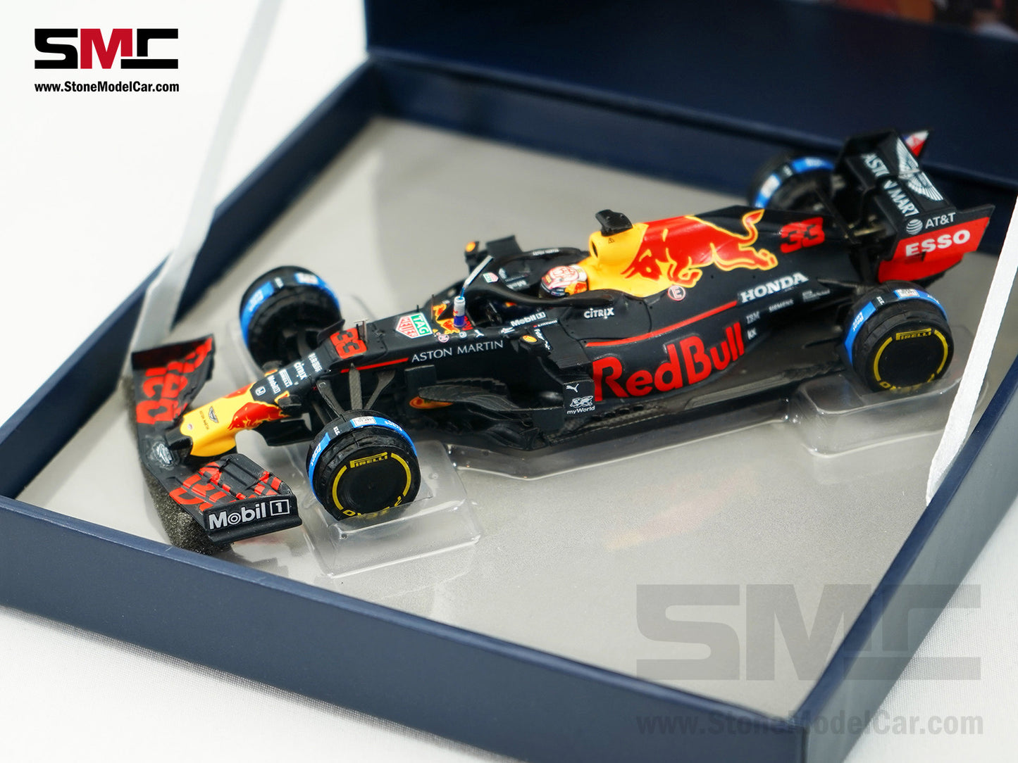 Red Bull F1 RB15 #33 Max Verstappen Hungary GP 2019 1st Career Pole Spark 1:43 Special Edition